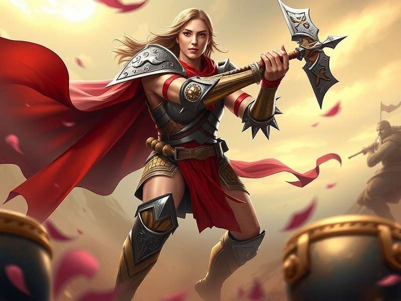 Heroic Lancer Warrior World Map